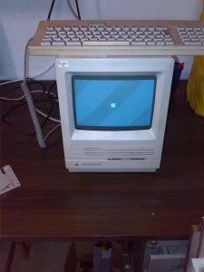 Macintosh SE/30 - Primo avvio